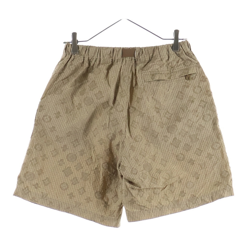 LOUIS VUITTON(ルイヴィトン) モノグラム リップストップ ショーツ ハーフパンツ ブラウンベージュ RM262MM 822 HVP03W