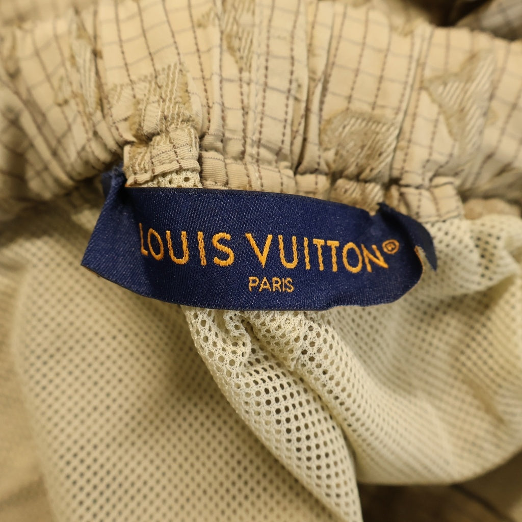 LOUIS VUITTON(ルイヴィトン) モノグラム リップストップ ショーツ ハーフパンツ ブラウンベージュ RM262MM 822 HVP03W
