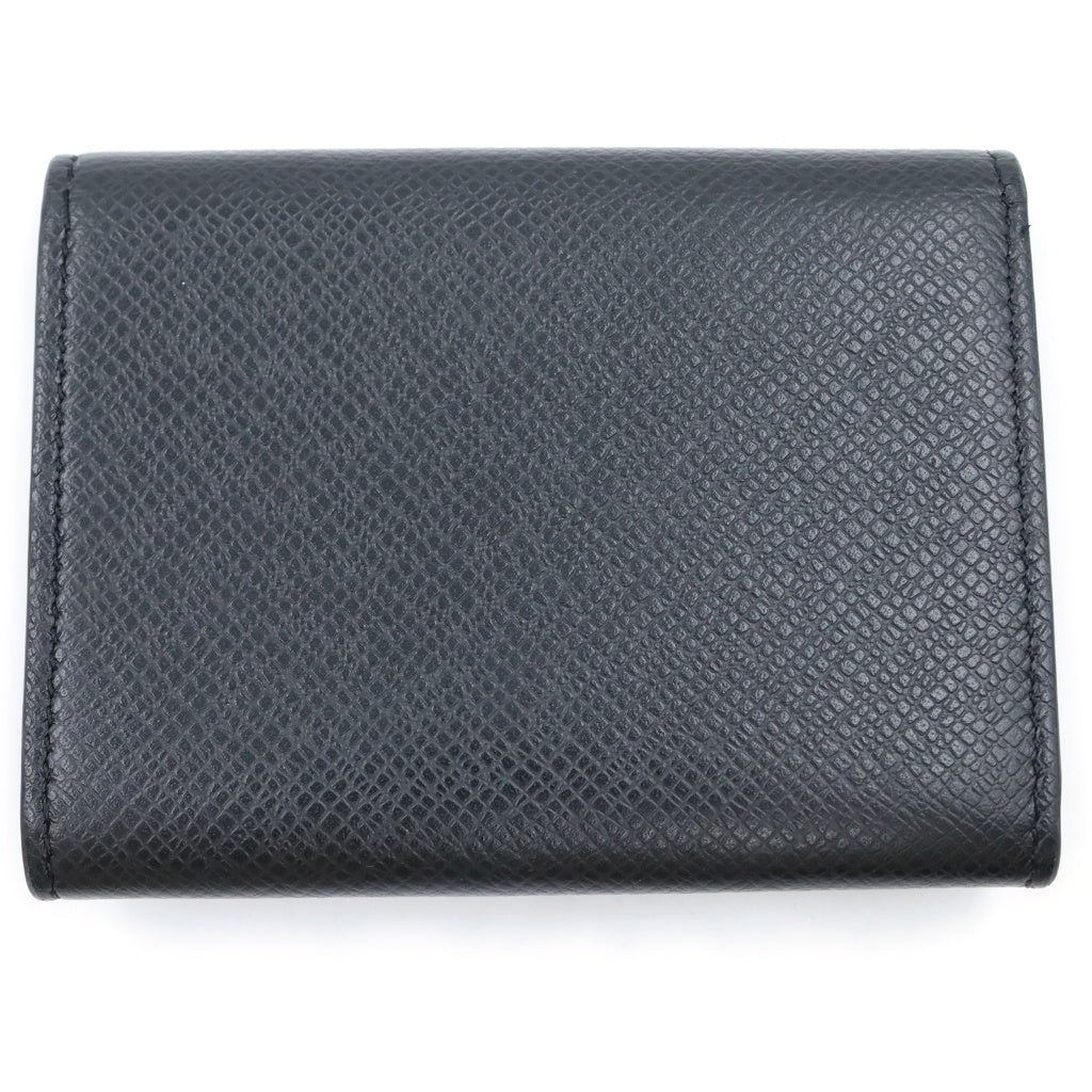 LOUIS VUITTON(ルイヴィトン) タイガ アンヴェロップ カルト ドゥ ヴィジット NM レザー カードケース 名刺入れ パスケース ICタイプ ブラック M64595 レディース