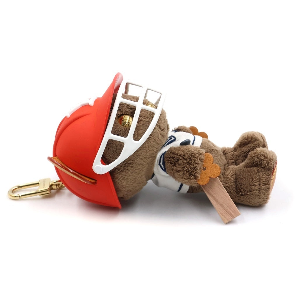 LOUIS VUITTON(ルイヴィトン) バックチャーム LVルイ ベア クリケット バッグチャーム マスコット キーホルダー ブラウン M03678 ゴールド金具 レディース