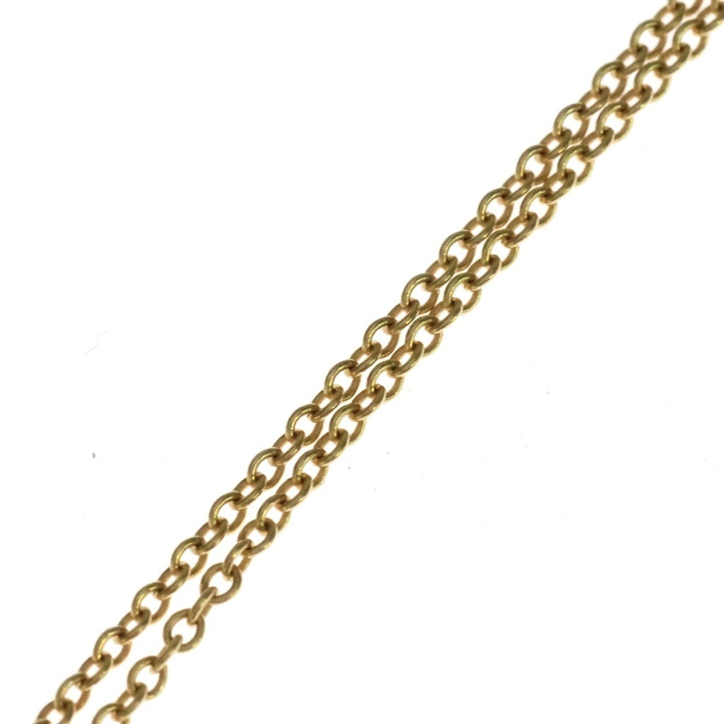 TIFFANY & Co.(ティファニー) ノット ダイヤモンド Au750 K18YG ネックレス ペンダント 0.25ct イエローゴールド レディース