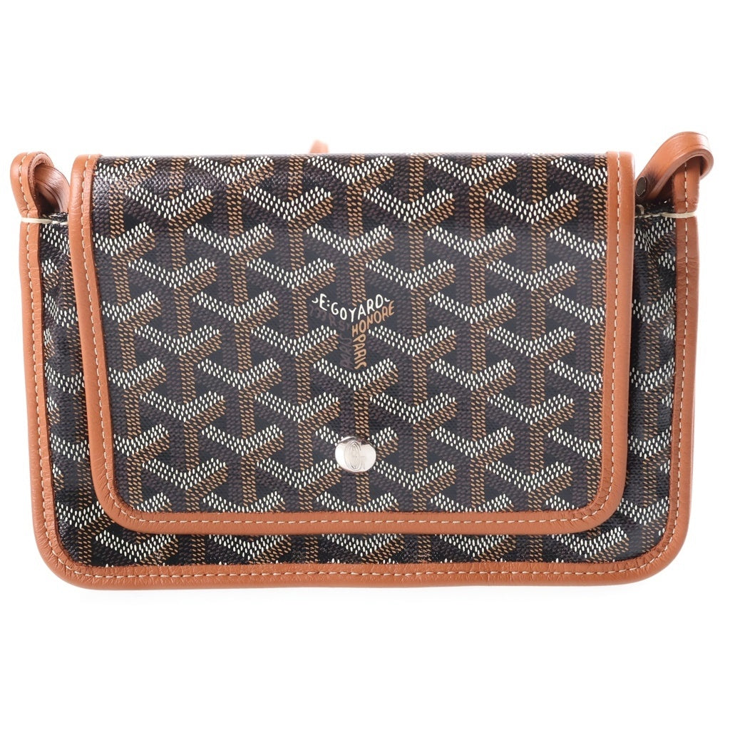 GOYARD(ゴヤール) プリュメ ショルダーバッグ ミニバッグ レザー シルバー金具 レディース