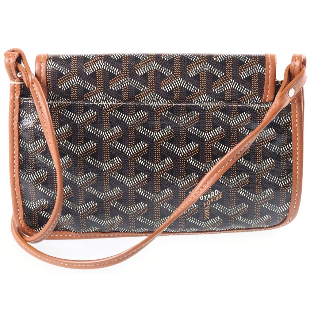 GOYARD(ゴヤール) プリュメ ショルダーバッグ ミニバッグ レザー シルバー金具 レディース