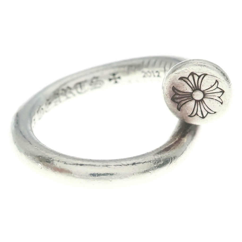 CHROME HEARTS(クロムハーツ) NAIL CRSBALL ネイル クロスボール リング シルバー BCA349
