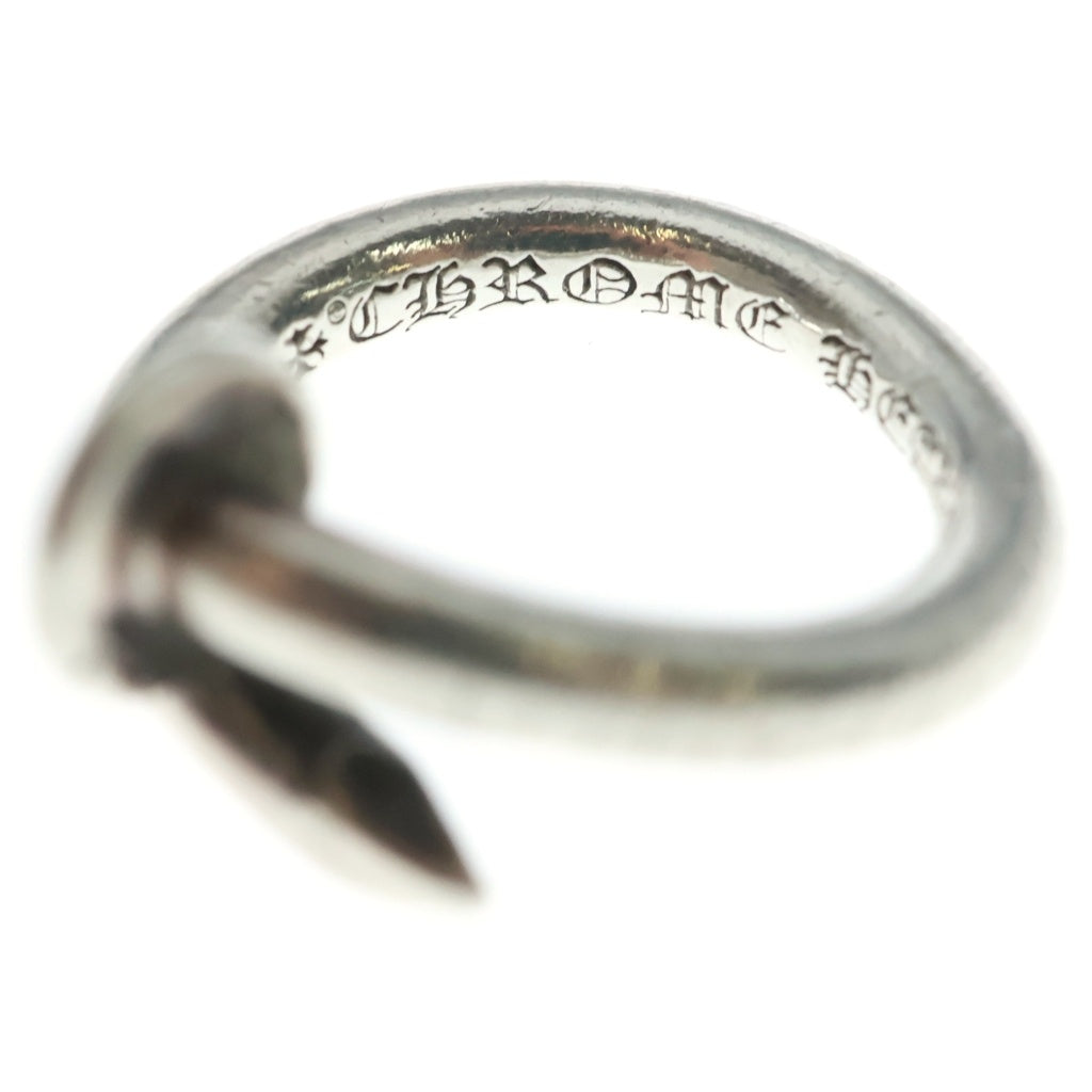 CHROME HEARTS(クロムハーツ) NAIL CRSBALL ネイル クロスボール リング シルバー BCA349