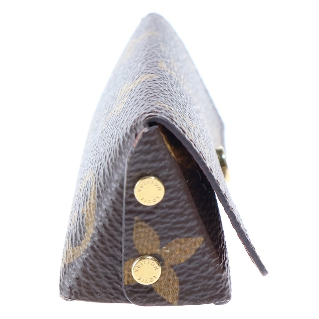 LOUIS VUITTON(ルイヴィトン) モノグラム ポシェット リヴェットPM PVC レザー リップケース 印鑑ケース マルチケース ポーチ ブラウン M61473 レディース