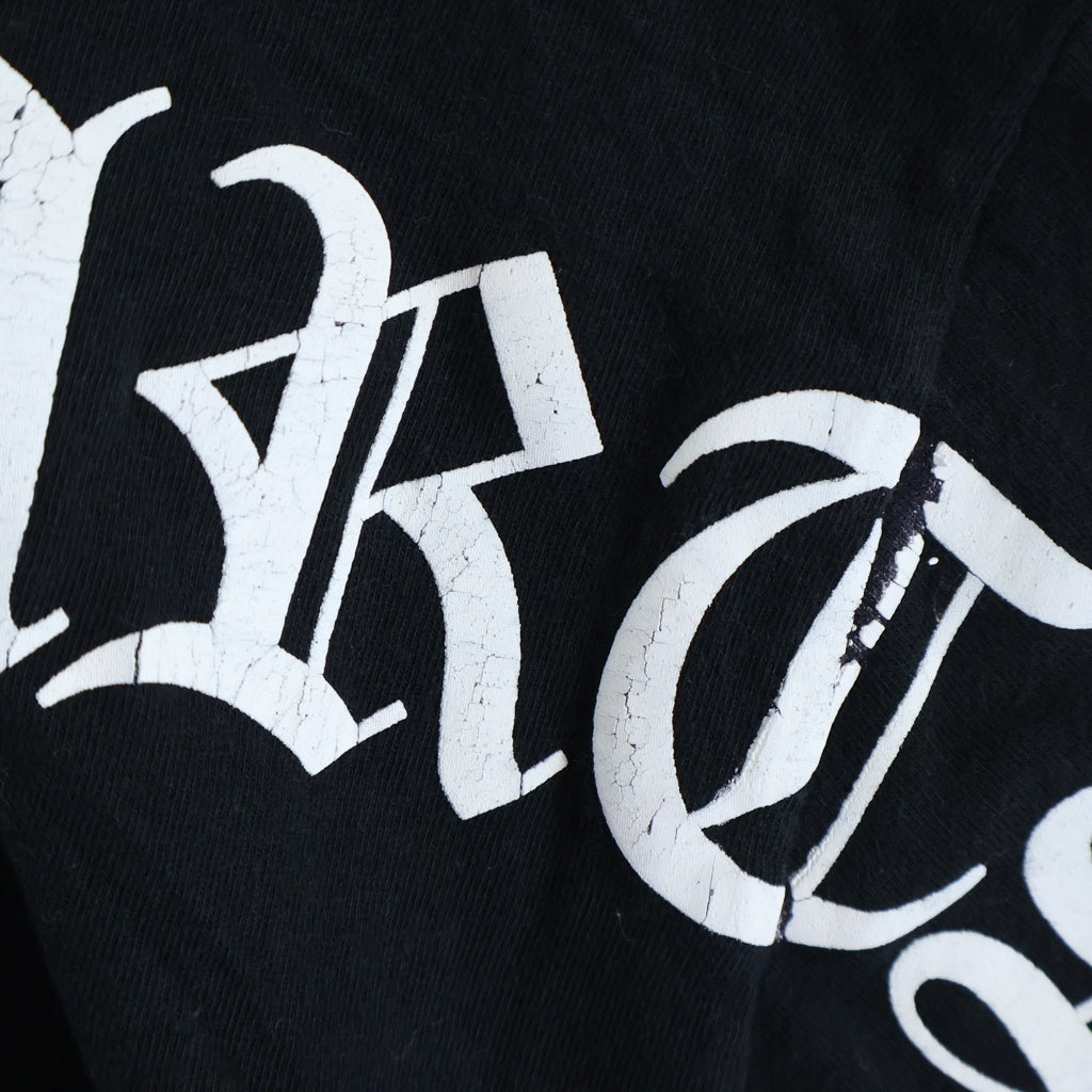 CHROME HEARTS(クロムハーツ) アーチロゴ ダガープリント 半袖Tシャツ ブラック #L