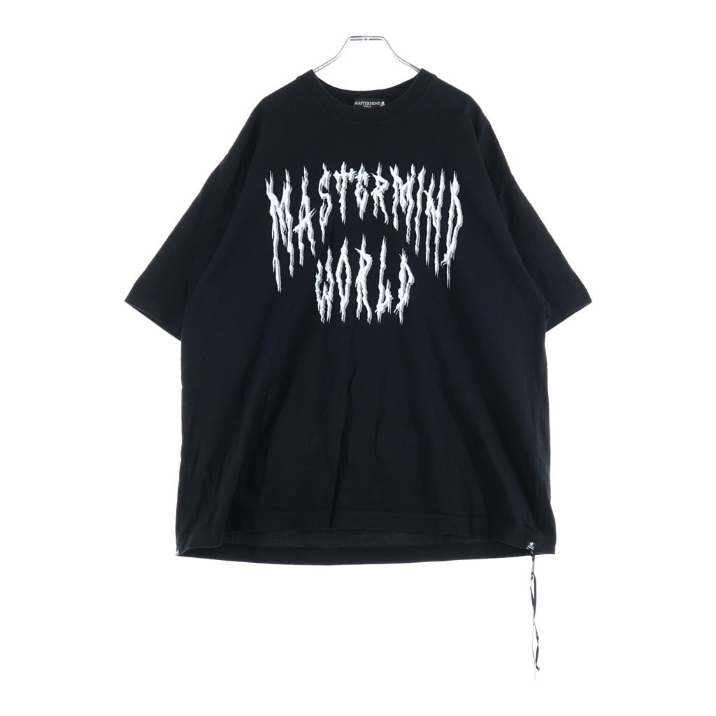 mastermind JAPAN(マスターマインドジャパン) MW デスメタル プリント 半袖Tシャツ カットソー ブラック