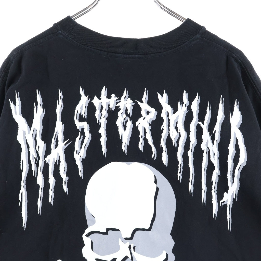 mastermind JAPAN(マスターマインドジャパン) MW デスメタル プリント 半袖Tシャツ カットソー ブラック