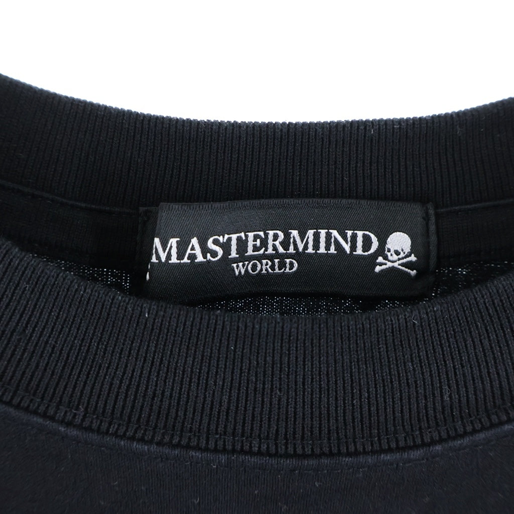 mastermind JAPAN(マスターマインドジャパン) MW デスメタル プリント 半袖Tシャツ カットソー ブラック