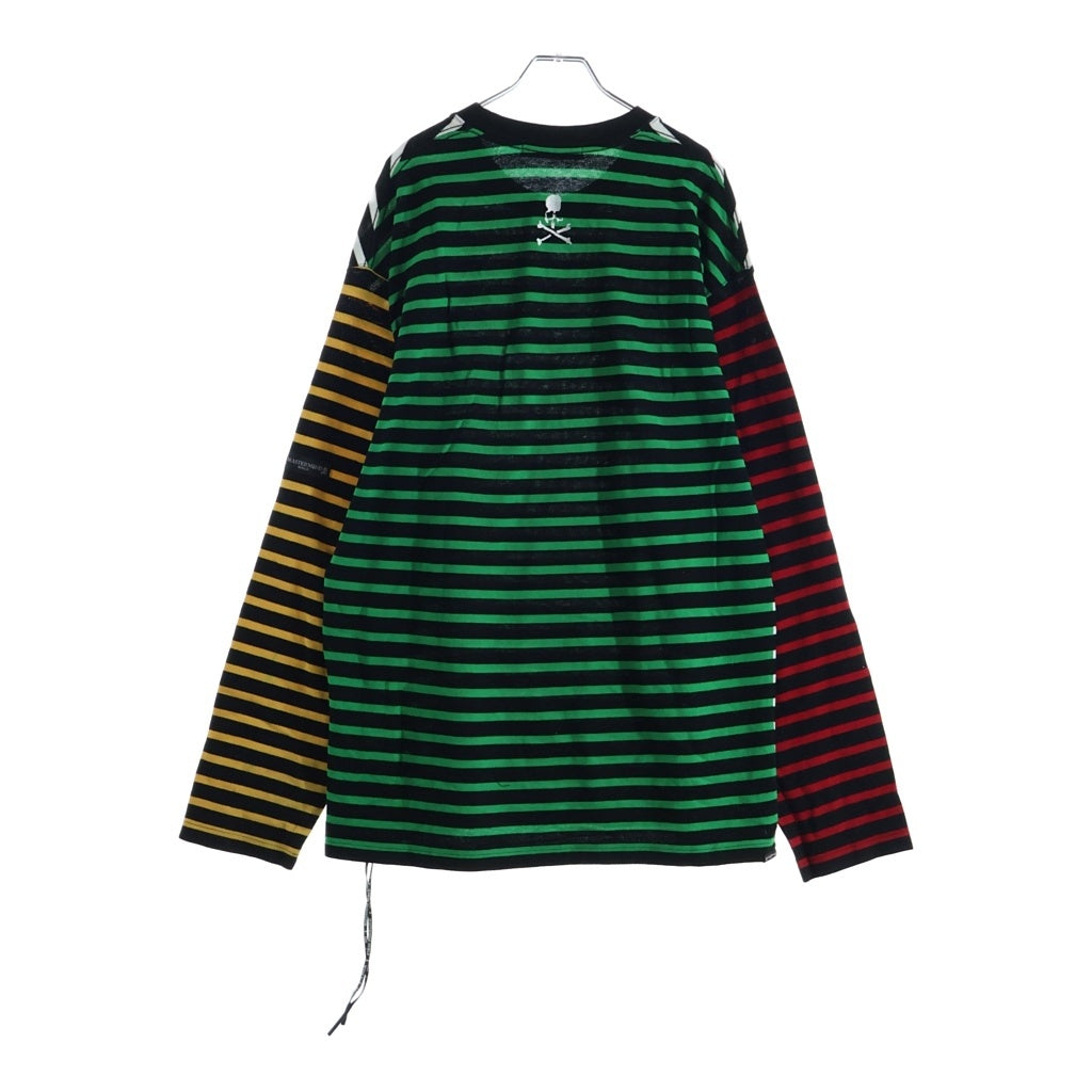 mastermind JAPAN(マスターマインドジャパン) MW BOXY RASCHEL MULTI STRIPE LS ボーダー ロングTシャツ 長袖 マルチカラー