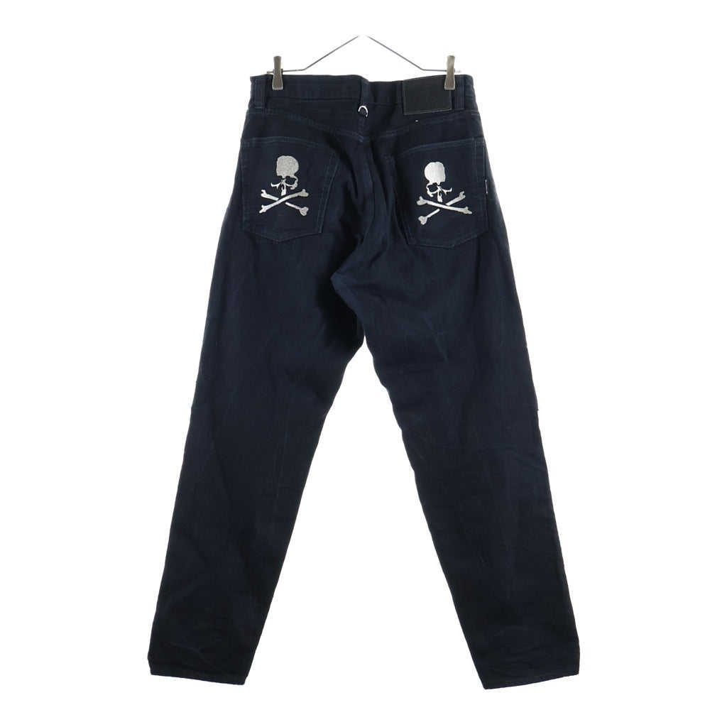mastermind JAPAN(マスターマインドジャパン) MW BONTAGE TAPERED DENIM PANTS ボンテージテーパードデニムパンツ ブラック