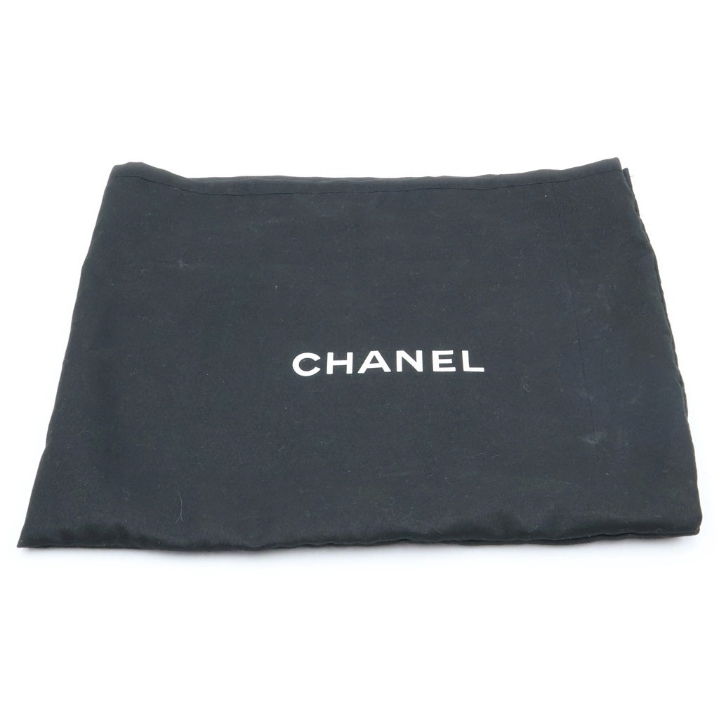 CHANEL(シャネル) マトラッセ25 WフラップWチェーンショルダーバッグ ハンドバッグ ブラック ラムスキン ゴールド金具 レディース