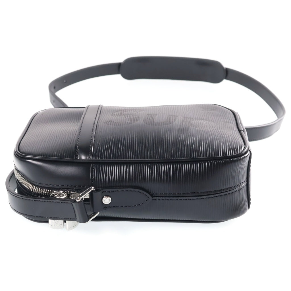 LOUIS VUITTON(ルイヴィトン) ×Supreme コラボ ダヌーブPM ショルダーバッグ エピ ノワール ブラック M53431 レディース