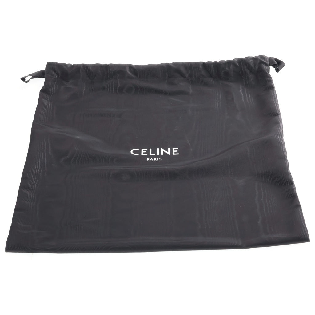 CELINE(セリーヌ) ラゲージ マイクロ ショッパー トート バック レザー ブラック レディース
