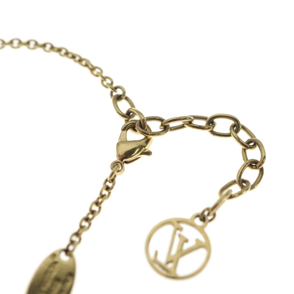 LOUIS VUITTON(ルイヴィトン) ブレスレット LV アイコニック ラインストーン ゴールド M00587 レディース