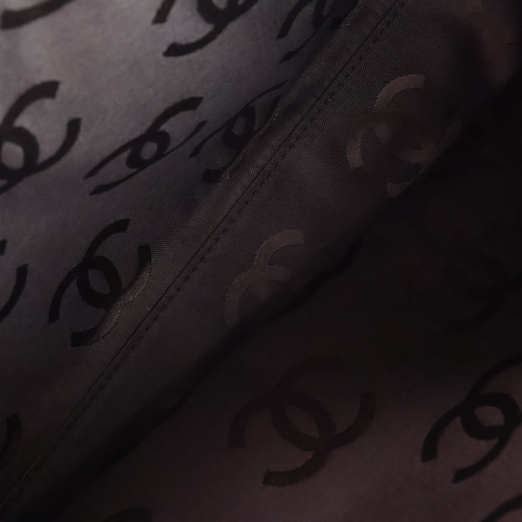 CHANEL(シャネル) ワイルドステッチ ミニボストンバッグ ハンドバッグ ブラウン ラムスキン ゴールド金具 レディース