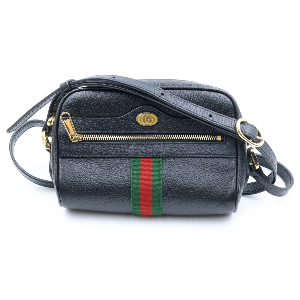 GUCCI(グッチ) オフィディア ショルダーバッグ シェリーライン レザー ブラック 719885 レディース