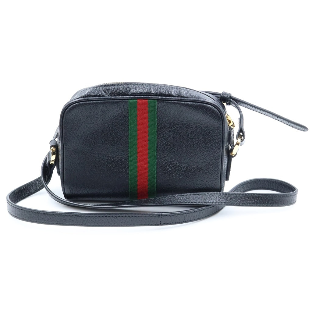 GUCCI(グッチ) オフィディア ショルダーバッグ シェリーライン レザー ブラック 719885 レディース