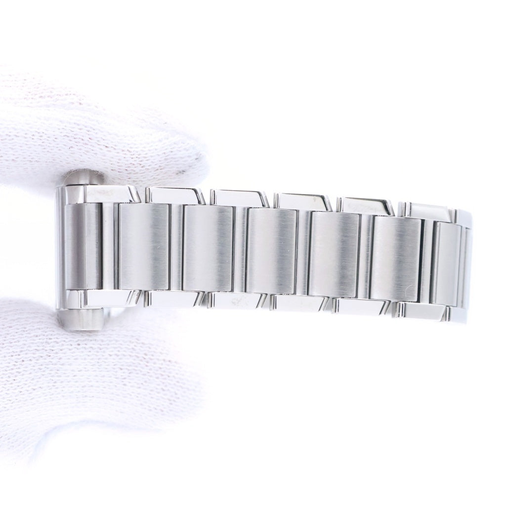 Cartier(カルティエ) タンクフランセーズSM 白文字盤 ステンレス クォーツ SS/QZ W51008Q3 腕時計 レディース