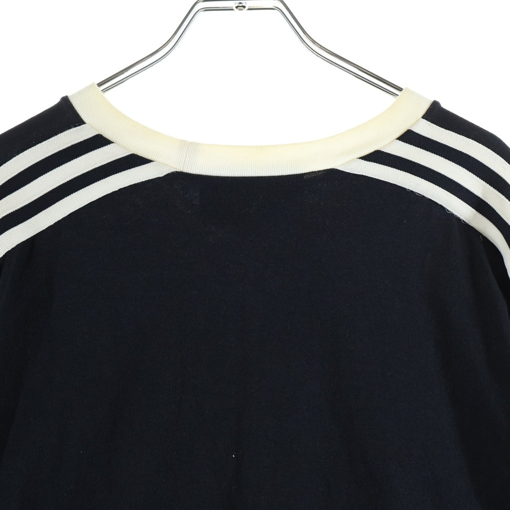 GUCCI(グッチ) GUCCI adidas グッチ アディダス ロングスリーブ Tシャツ 長袖 トップス コットン ブラック