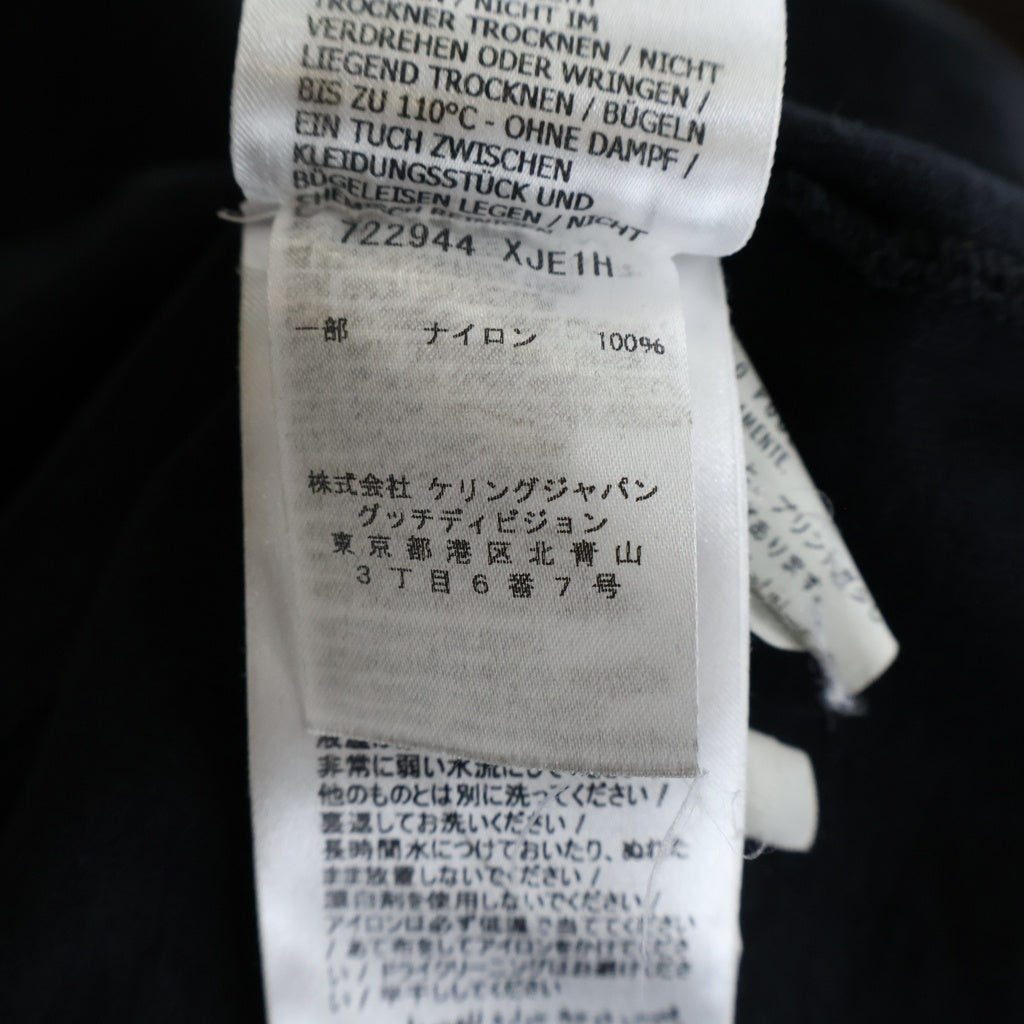 GUCCI(グッチ) GUCCI adidas グッチ アディダス ロングスリーブ Tシャツ 長袖 トップス コットン ブラック