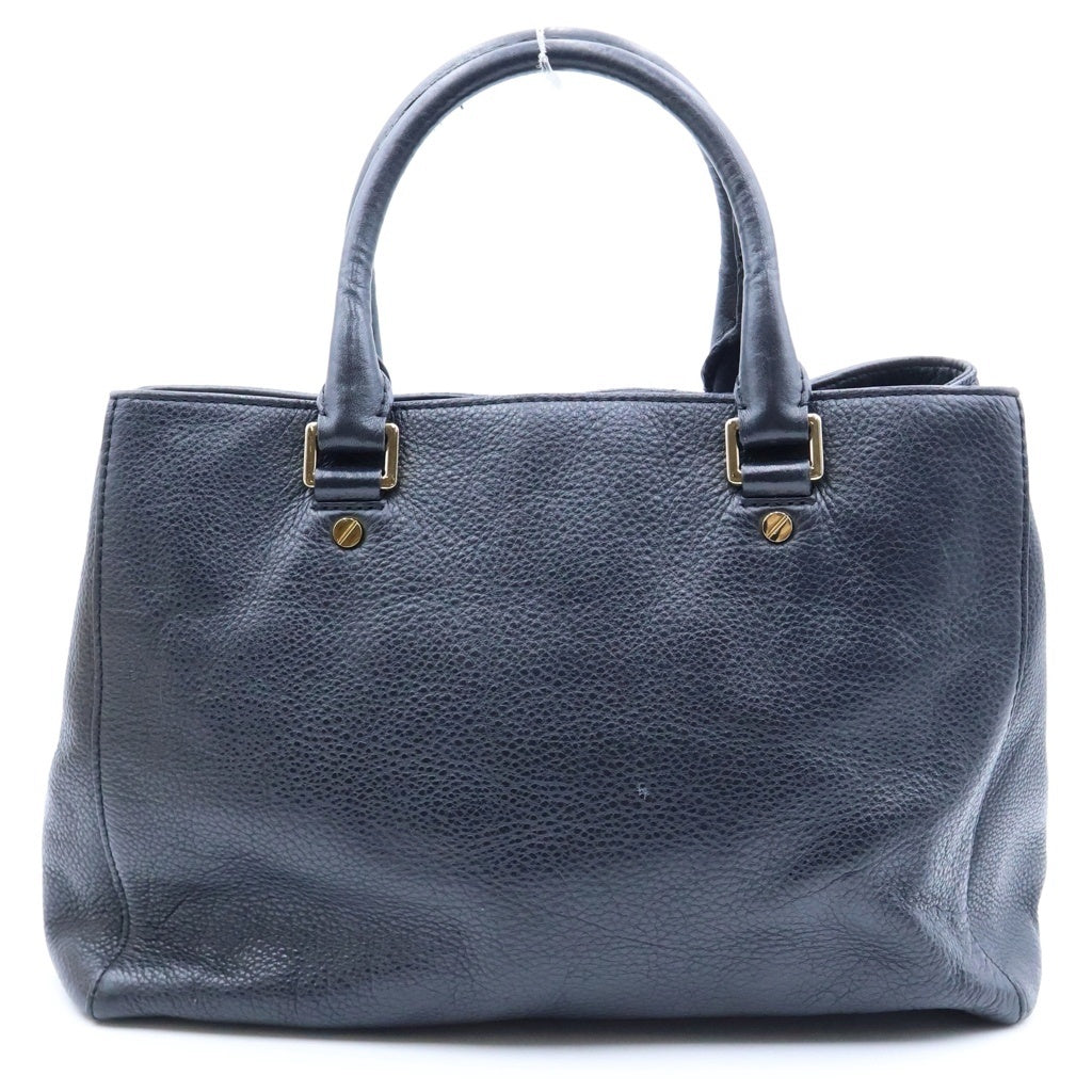 MICHAEL KORS(マイケルコース) レザーハンドバッグ ブラック ゴールド金具 レディース
