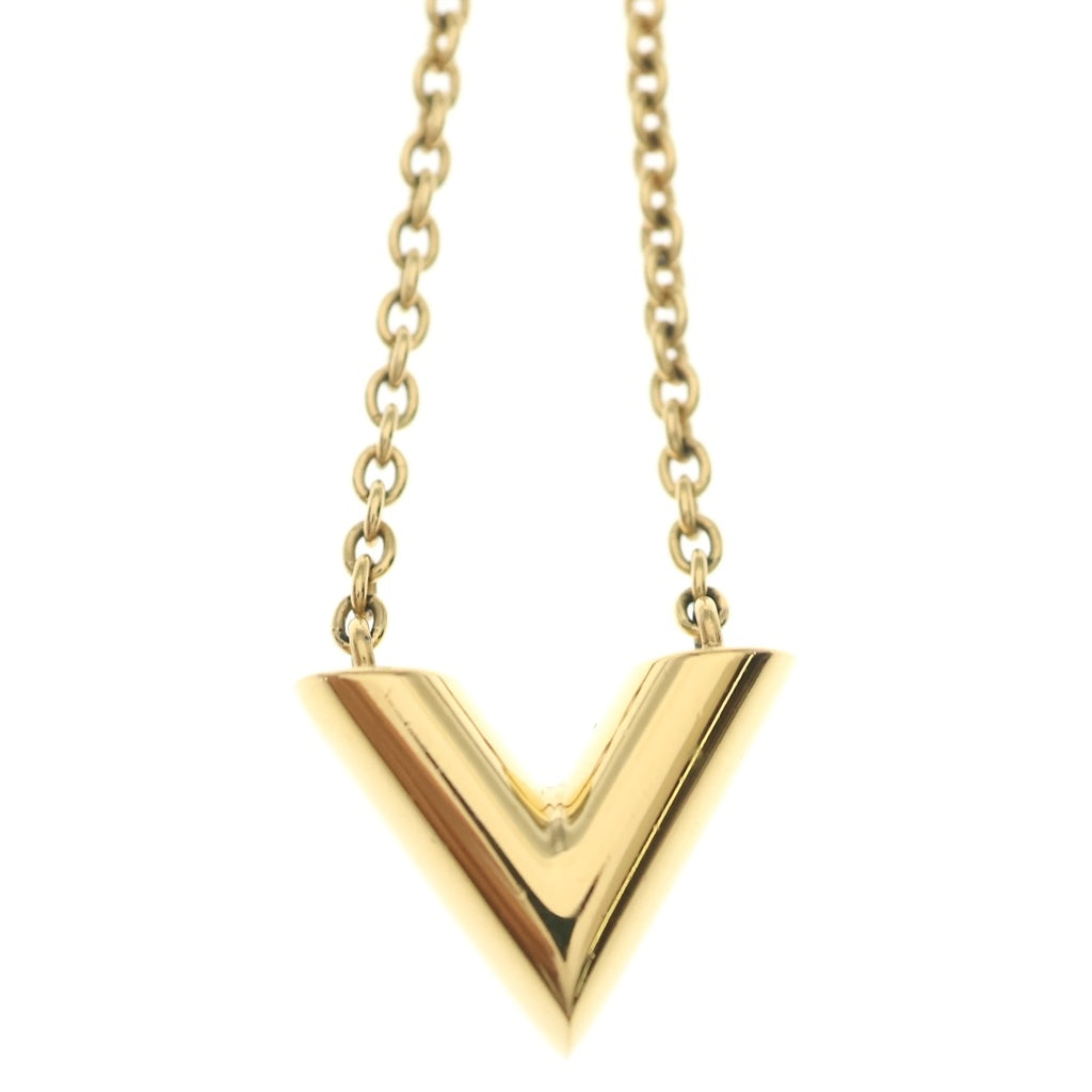 LOUIS VUITTON(ルイヴィトン) エセンシャルV ネックレス ペンダント チェーン ゴールド M00857 レディース