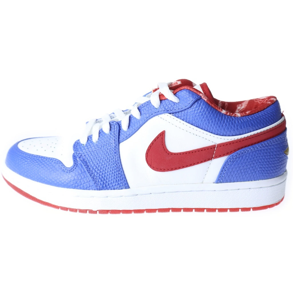 NIKE(ナイキ) 【観賞用2007年製】 エアジョーダン 1 レトロ ロー リージョナルパック ローカットスニーカー ブルー US9/27cm 309192-161