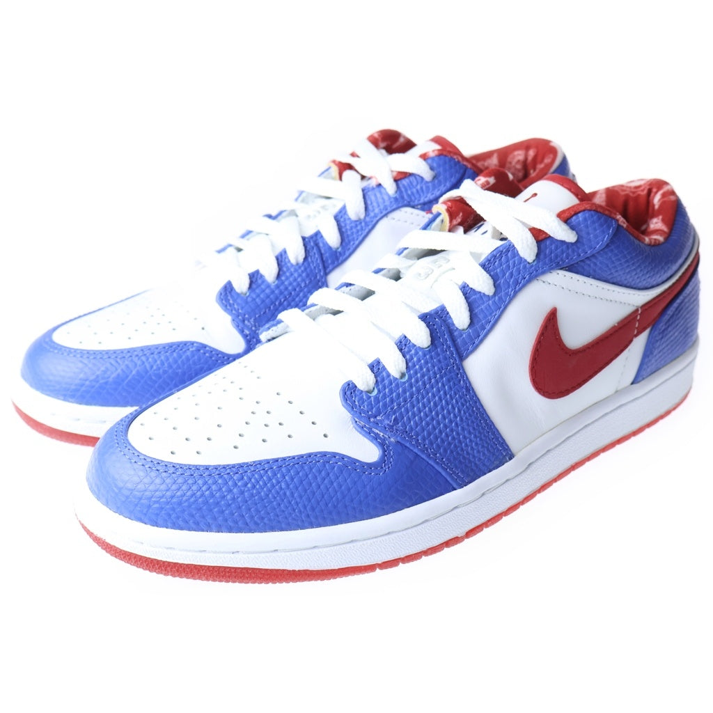 NIKE(ナイキ) 【観賞用2007年製】 エアジョーダン 1 レトロ ロー リージョナルパック ローカットスニーカー ブルー US9/27cm 309192-161
