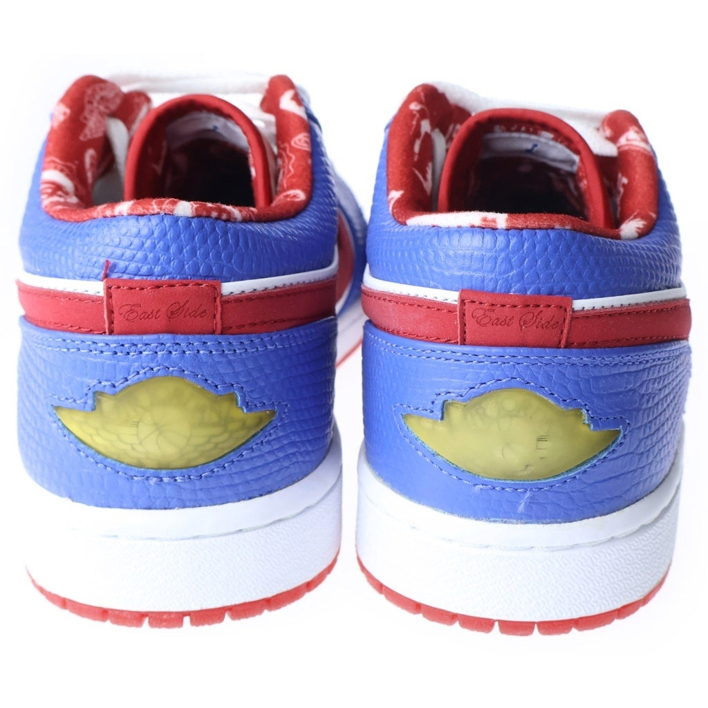 NIKE(ナイキ) 【観賞用2007年製】 エアジョーダン 1 レトロ ロー リージョナルパック ローカットスニーカー ブルー US9/27cm 309192-161