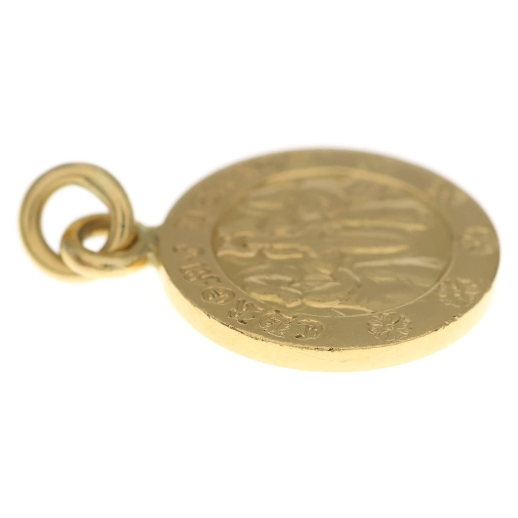 CHROME HEARTS(クロムハーツ) 22K ANGEL MEDAL 22K エンジェルメダル チャーム ネックレス トップ ゴールド