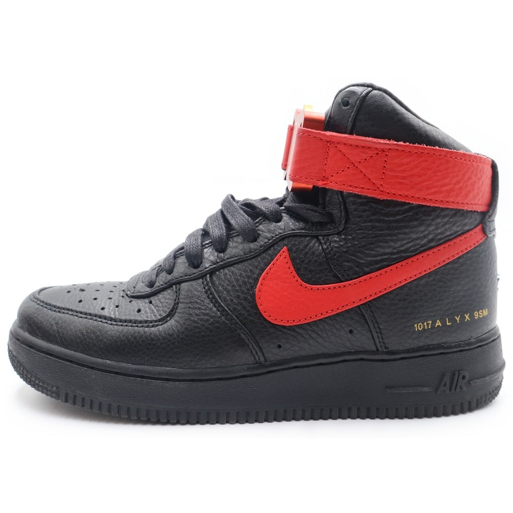 NIKE(ナイキ) ×1017 ALYX 9SM AIR FORCE1 HIGH アリクス エアフォース1 ハイカットスニーカー ブラック US7.5/25.5cm CQ4018-004