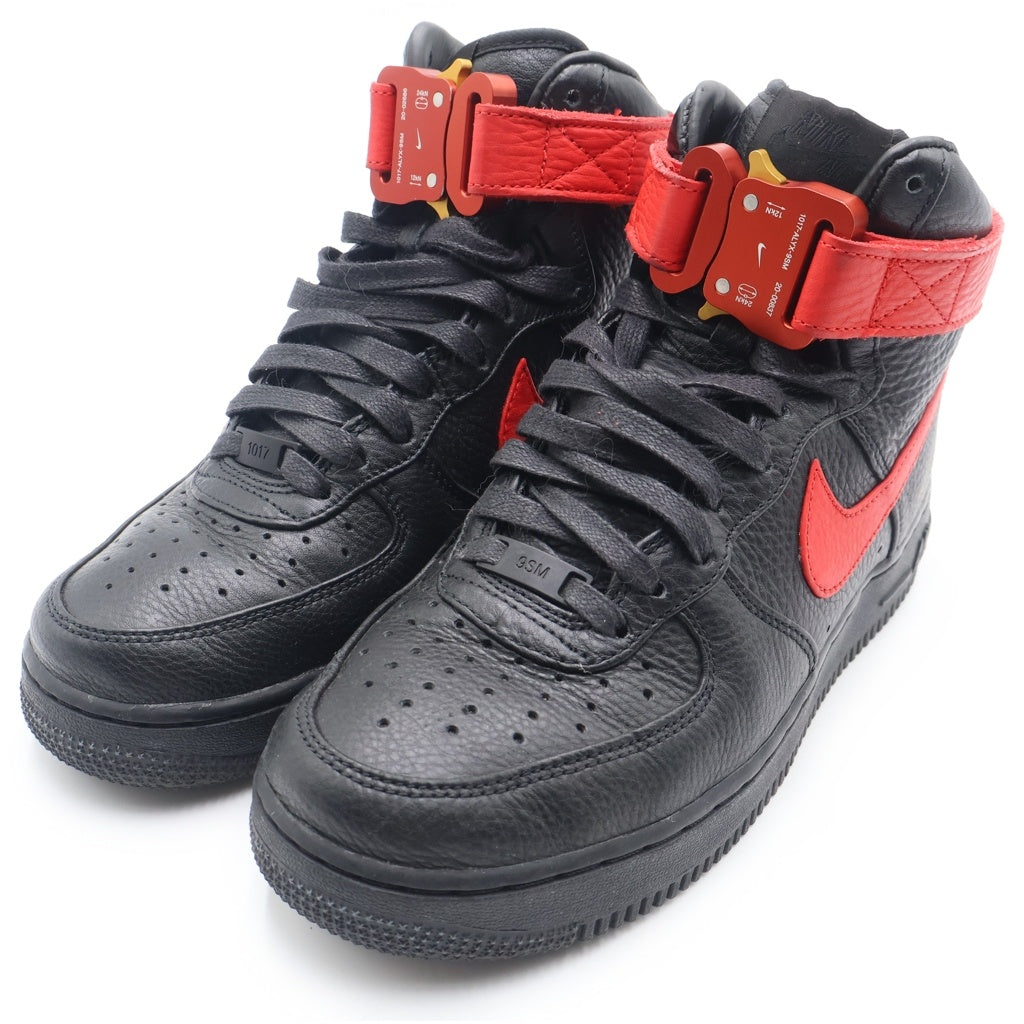 NIKE(ナイキ) ×1017 ALYX 9SM AIR FORCE1 HIGH アリクス エアフォース1 ハイカットスニーカー ブラック US7.5/25.5cm CQ4018-004