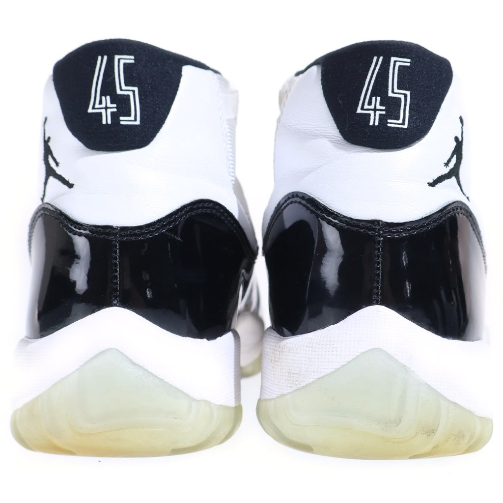 NIKE(ナイキ) AIR JORDAN 11 RETRO CONCORD エアジョーダン11 コンコルド ハイカットスニーカー ホワイト/ブラック US8.5/26.5cm 378037-100