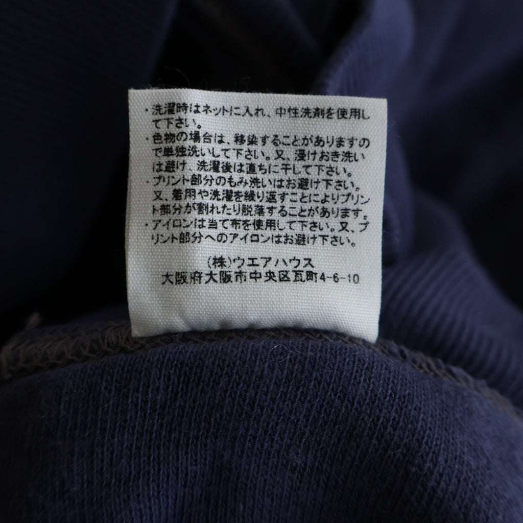 WAREHOUSE(ウェアハウス) JOHN GLUCKOW FRONT POCKET SWEATPARKA ジョングラッコー フロント ポケット スウエットパーカー ネイビー