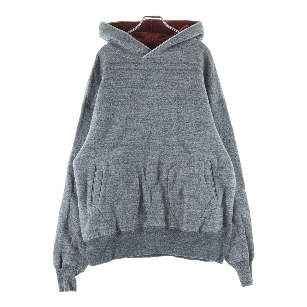 JELADO(ジェラード) ×A.G.SPALDING HOODED HOODIE ×エージースポルディング フーデッドフーディー プルオーバーパーカー グレー