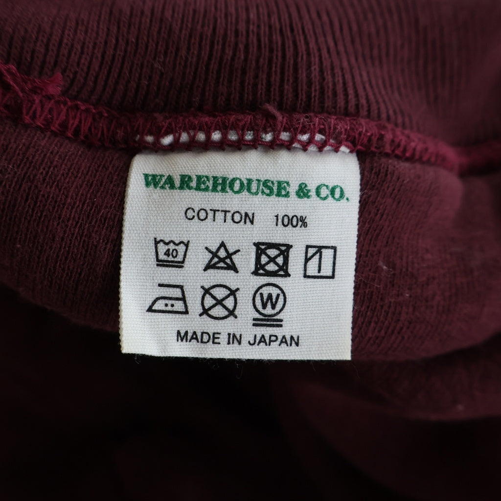 WAREHOUSE(ウェアハウス) JOHN GLUCKOW THE KNOCKOUT SWEATPARKA ジョングラッコー ザ ノックアウト スウエットパーカー レッド