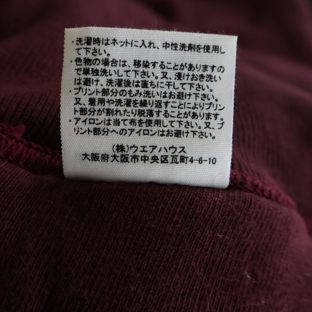 WAREHOUSE(ウェアハウス) JOHN GLUCKOW THE KNOCKOUT SWEATPARKA ジョングラッコー ザ ノックアウト スウエットパーカー レッド