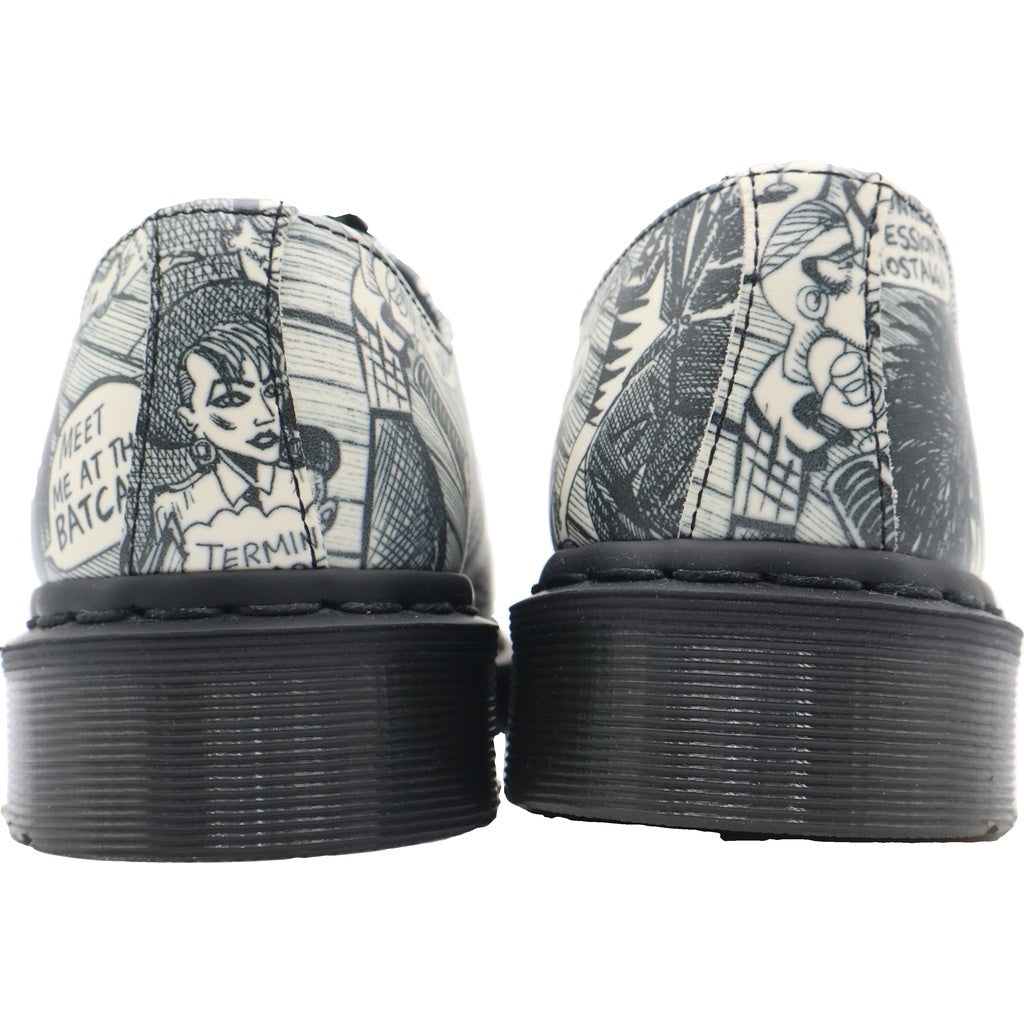 Dr.Martens(ドクターマーチン) PARTY PEAPLE パーティー ピープル 3ホール レースアップ シューズ ホワイト レディース US6 14583003