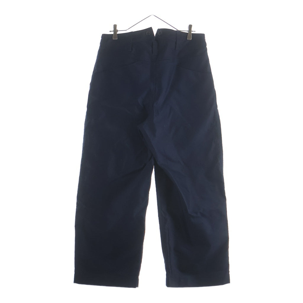 senelier(セネリエ) PROT LINE WIDE PANTS プロット ライン ワイド パンツ ネイビー SE-PA-09-0124