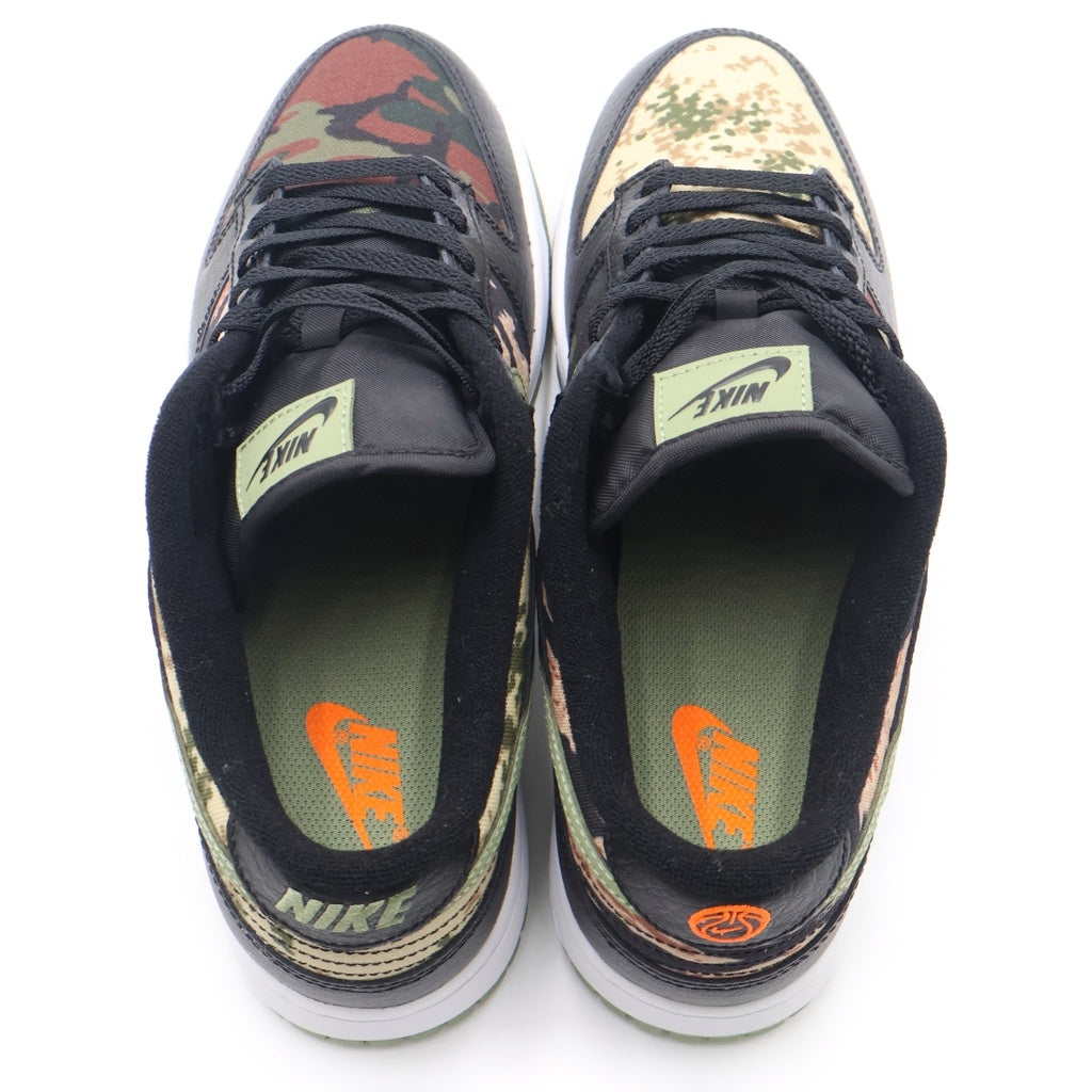 NIKE(ナイキ) DUNK LOW SE BLACK MULTI CAMO DH0957-001 ダンク ローカットスニーカー ブラック US9.5/27.5cm