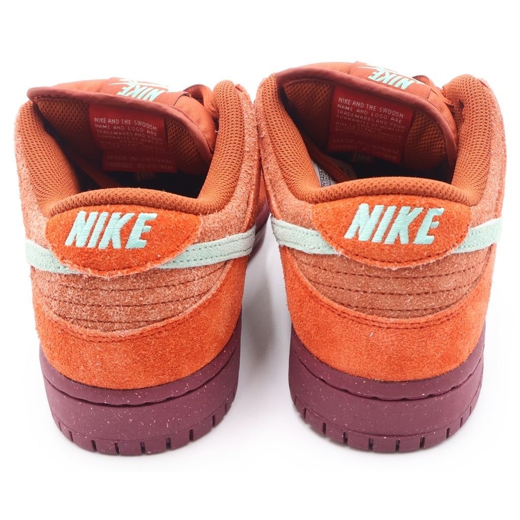 NIKE SB(ナイキエスビー) DUNK LOW PRO PREMIUM MYSTIC RED AND ROSEWOOD DV5429-601 ダンク ローカットスニーカー オレンジ US9.5/27.5cm