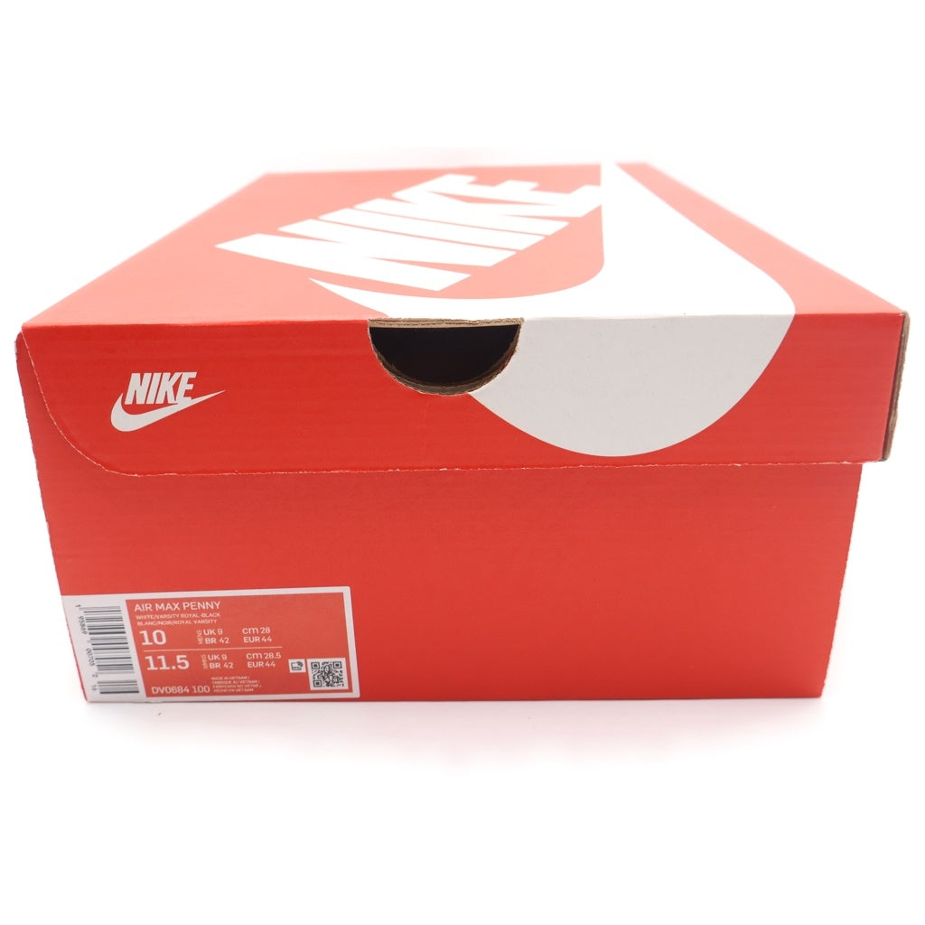 NIKE(ナイキ) AIR MAX PENNY DV0684-100 エアマックス ペニー ミッドカットスニーカー ホワイト US10/28cm