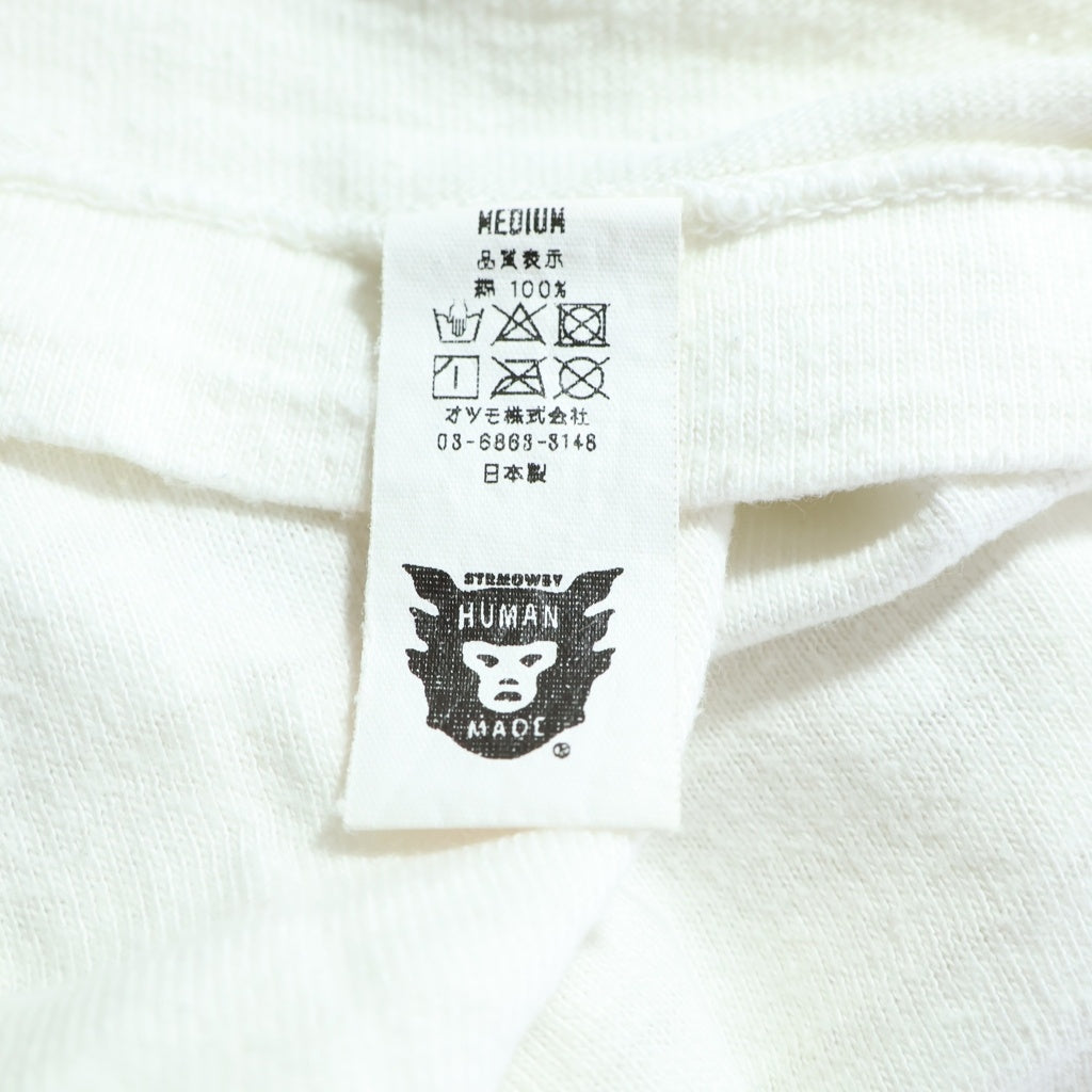 ヒューマンメイド 小嶋陽菜 コラボ グラフィックプリントTシャツ Y513 HUMAN MADE(ヒューマンメイド) ×小嶋陽菜 グラフィックロゴプリント