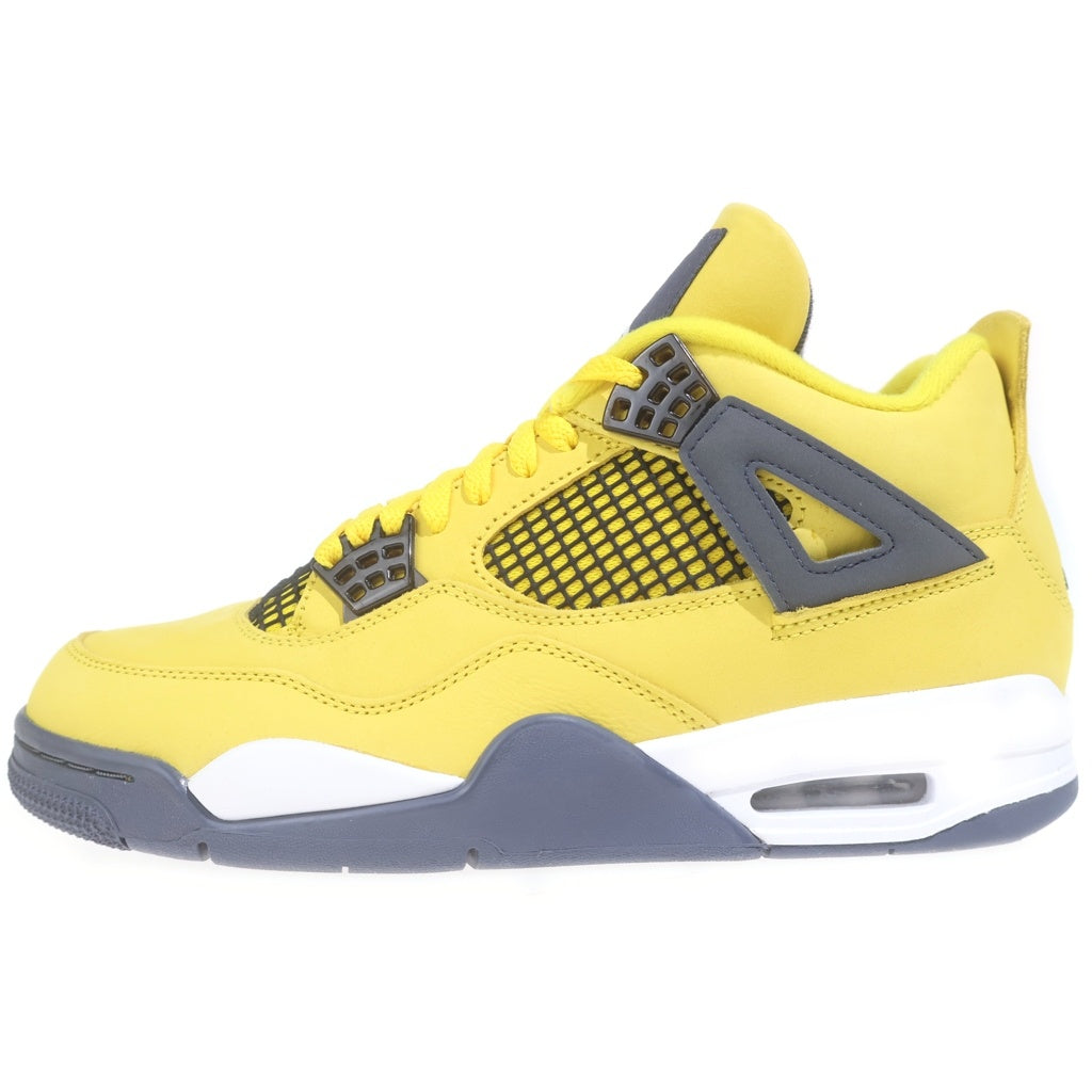 NIKE(ナイキ) AIR JORDAN 4 RETRO TOUR YELLOW エアジョーダン 4 レトロ ハイカットスニーカー ツアーイエロー US8.5/26.5cm CT8527-700