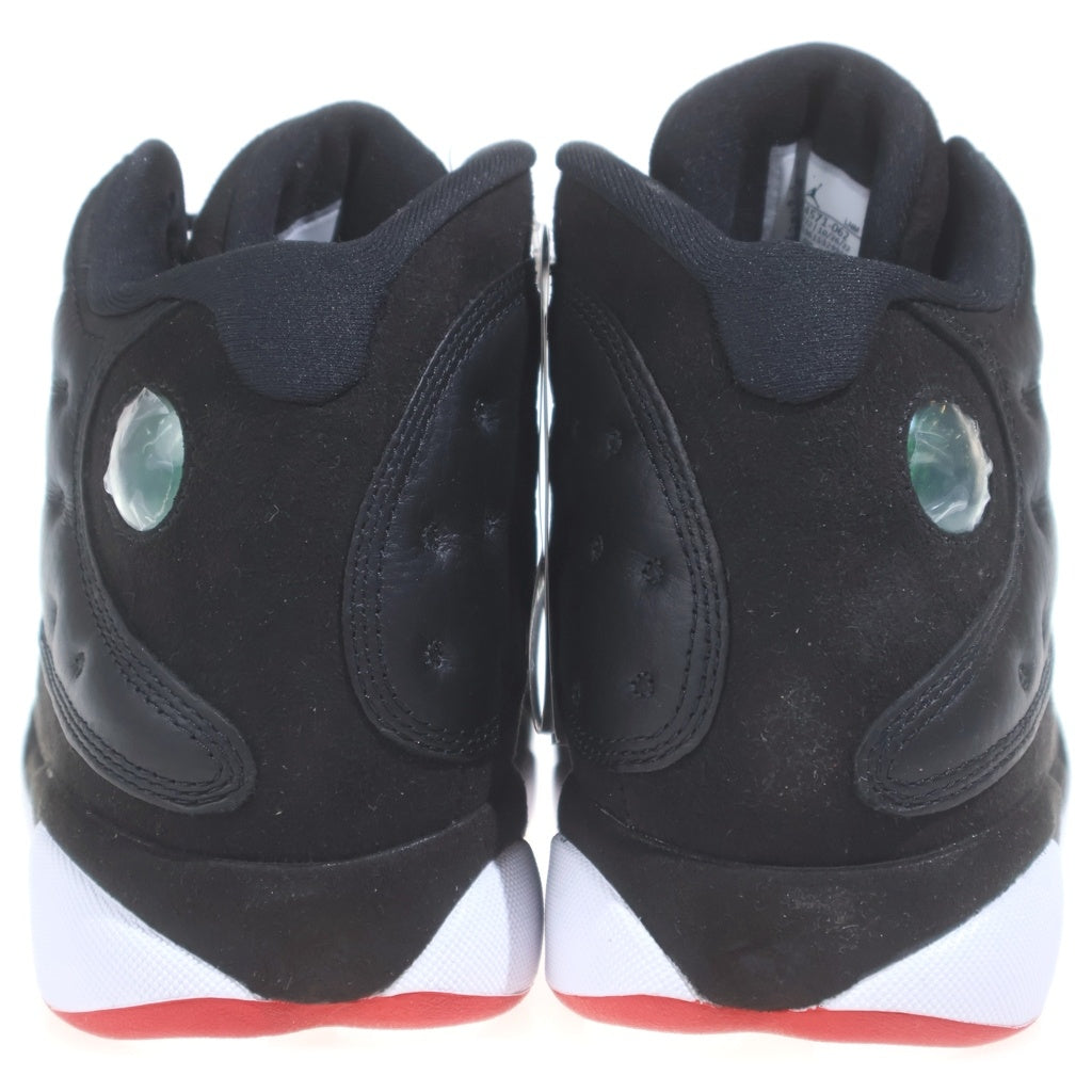 NIKE(ナイキ) AIR JORDAN 13 RETRO PLAYOFFS エアジョーダン レトロ レザーハイカットスニーカー ブラック/レッド US8.5/26.5cm 414571-062
