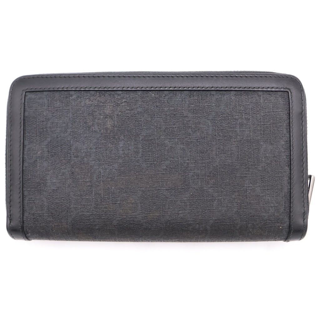 GUCCI(グッチ) GGキャンバス ロングウォレット 長財布 ブラック 522147