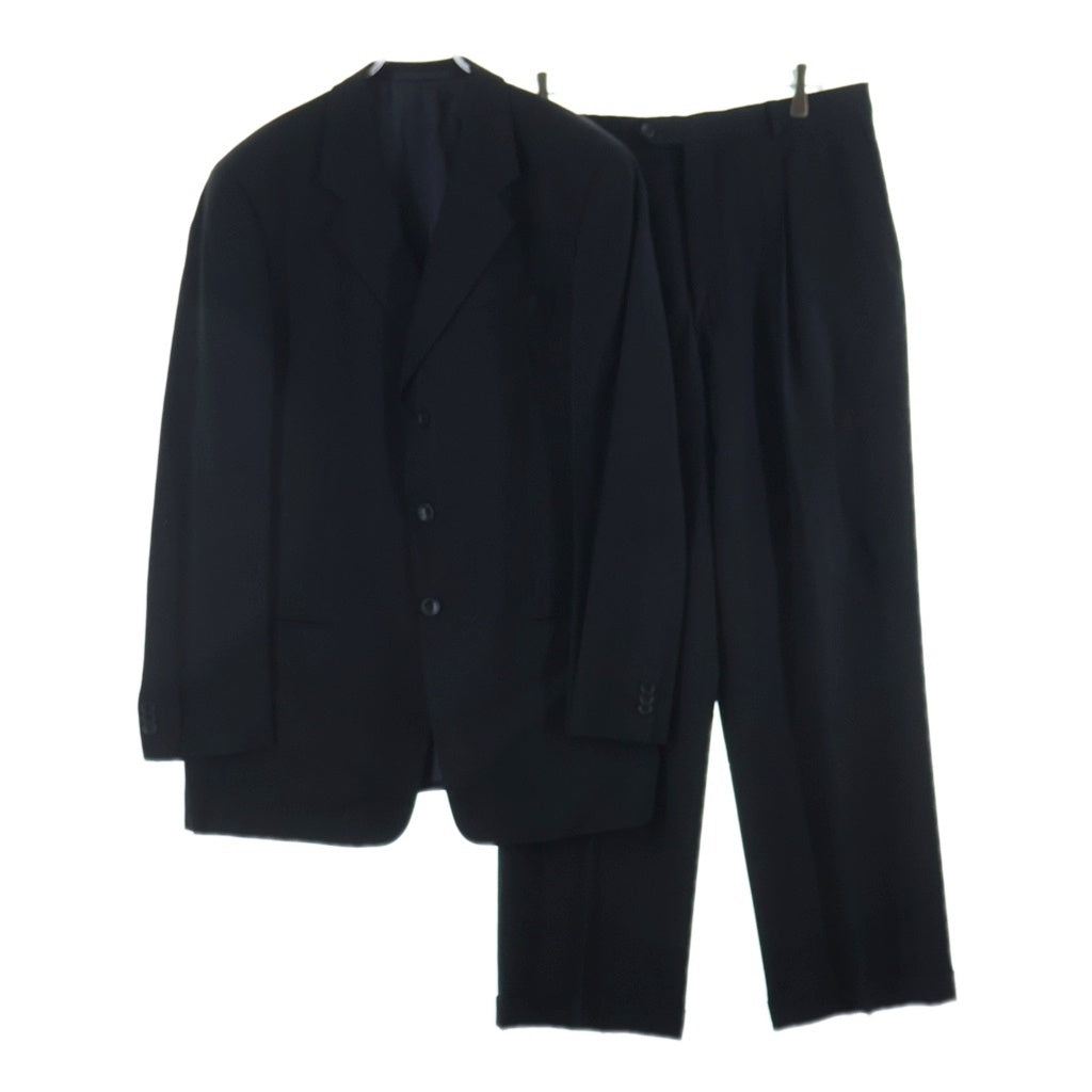 ARMANI COLLEZIONI(アルマーニ コレツィオーニ) セットアップ ウール シングルテーラードジャケット/スーツパンツ ブラック 2C66A