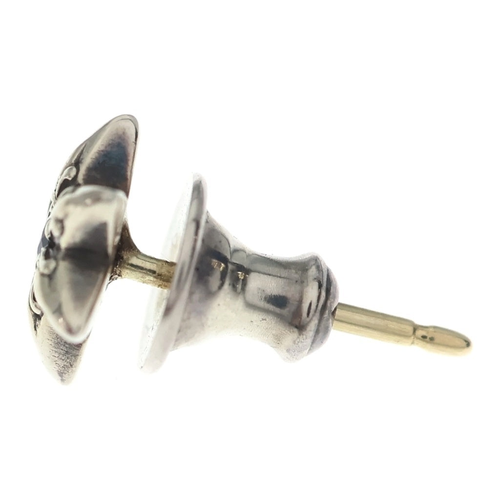 CHROME HEARTS(クロムハーツ) CO STAR 1 SAP スタースタッド 1サファイア ピアス シルバー